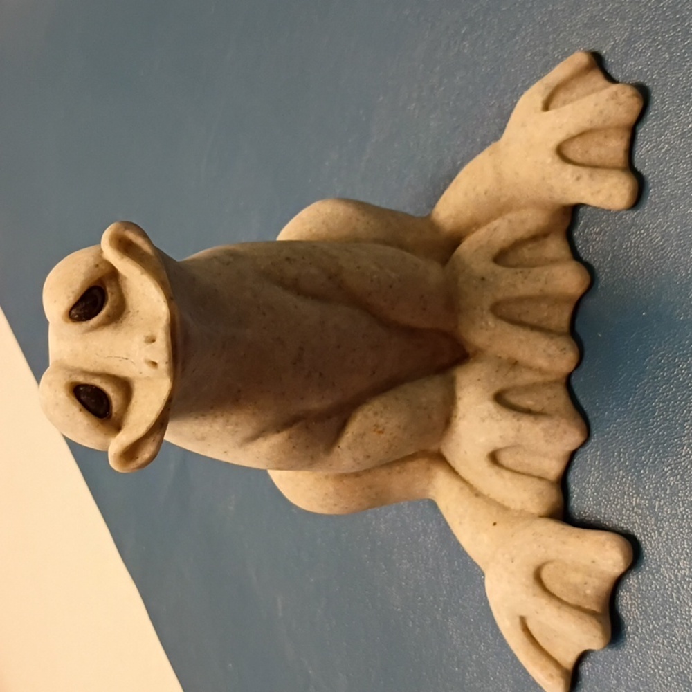 Quarry Critters Fabio Large Frog Smiling Face Fun